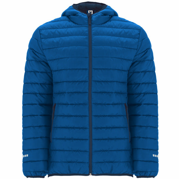 Abrigo NORWAY SPORT en color royal/marino, personalización a medida en Crea41
