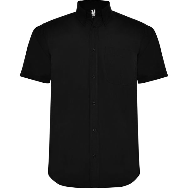 Camisa AIFOS en color negro para personalizar con tu logo, nombre o foto