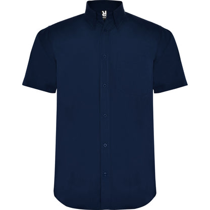 Camisa AIFOS en color marino, personalización a medida en Crea41