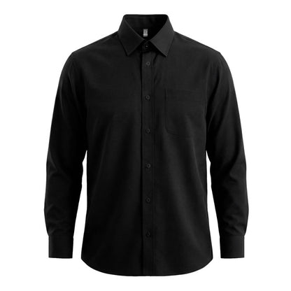 Camisa AIFOS L/S personalizable online — negro, taller en Madrid