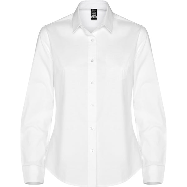 Camisa MOSCU WOMAN personalizable online — blanco, taller en Madrid