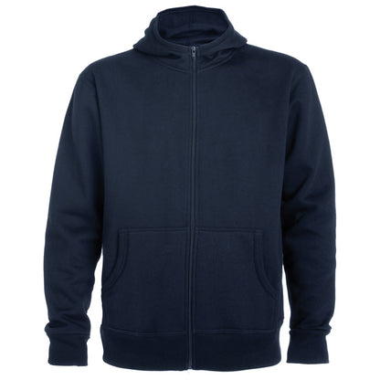 Chaqueta MONTBLANC en color marino — estampación y bordado de tu diseño
