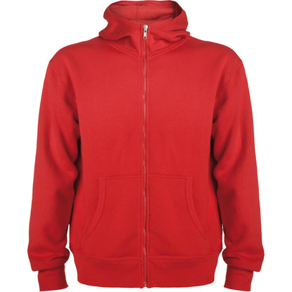 Chaqueta MONTBLANC en color rojo — estampación y bordado de tu diseño