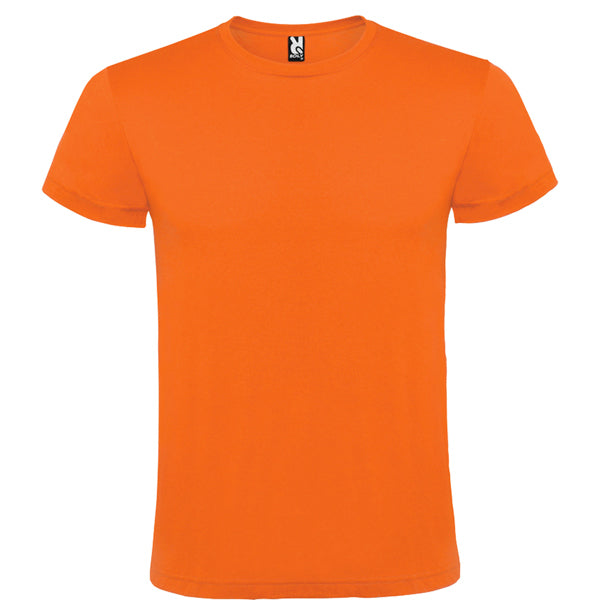 Camiseta manga corta ATOMIC 150 personalizable online — naranja, taller en Madrid