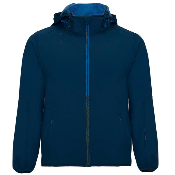 Softshell SIBERIA en color marino/royal, personalización a medida en Crea41