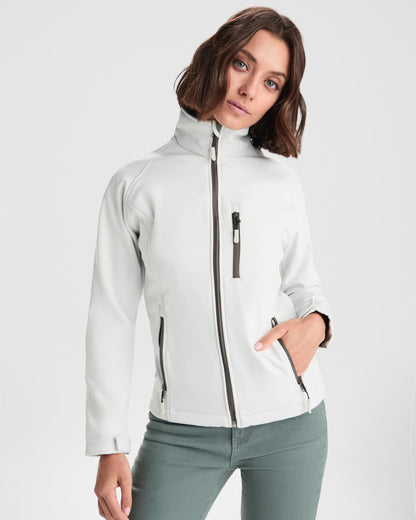 Softshell ANTARTIDA WOMAN para personalizar con tu logo, nombre o foto
