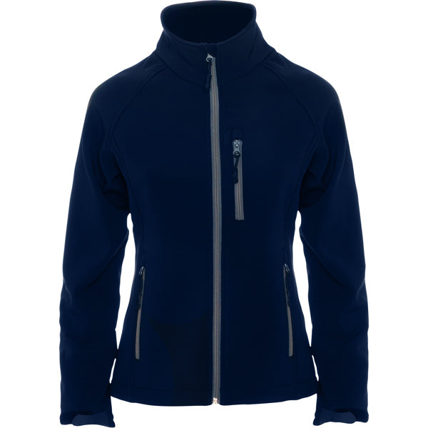 Softshell ANTARTIDA WOMAN personalizable online — marino, taller en Madrid