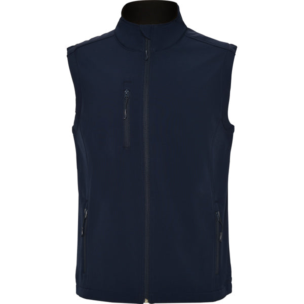 Softshell QUEBEC en color marino para personalizar con tu logo, nombre o foto