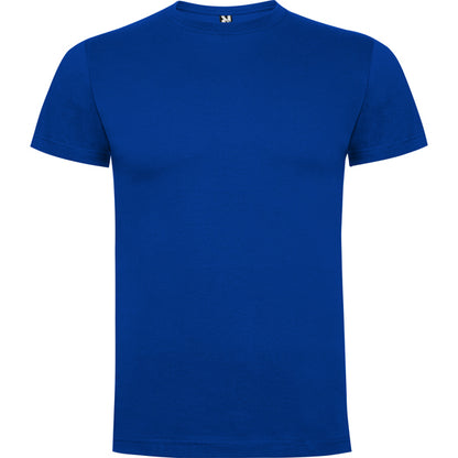 Camiseta manga corta DOGO PREMIUM en color royal — estampación y bordado de tu diseño