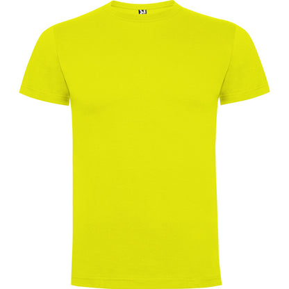 Camiseta manga corta DOGO PREMIUM en color lima limon para personalizar con tu logo, nombre o foto