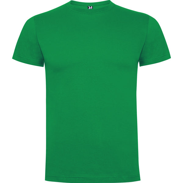 Camiseta manga corta DOGO PREMIUM en color verde tropical para personalizar con tu logo, nombre o foto