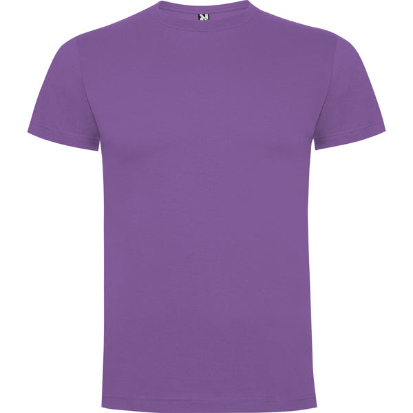 Camiseta manga corta DOGO PREMIUM en color orquidea — estampación y bordado de tu diseño