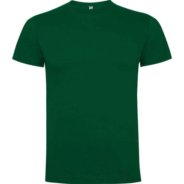 Camiseta manga corta DOGO PREMIUM en color verde botella, personalización a medida en Gráficas Hugo