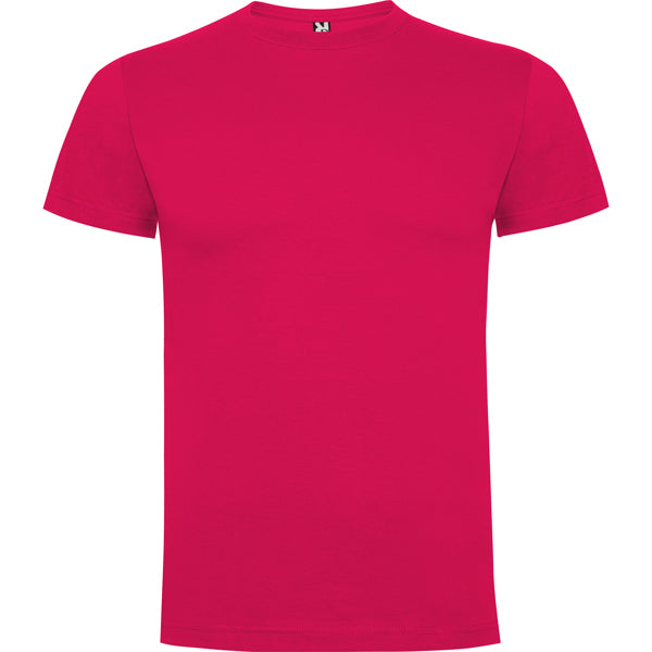 Camiseta manga corta DOGO PREMIUM en color roseton — estampación y bordado de tu diseño