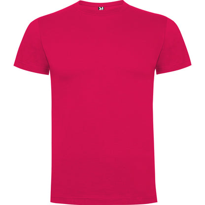 Camiseta manga corta DOGO PREMIUM en color roseton — estampación y bordado de tu diseño