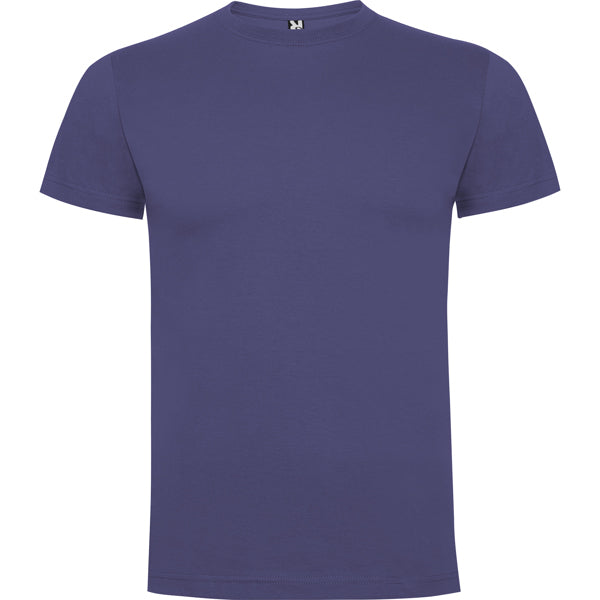 Camiseta manga corta DOGO PREMIUM en color azul denim para personalizar con tu logo, nombre o foto