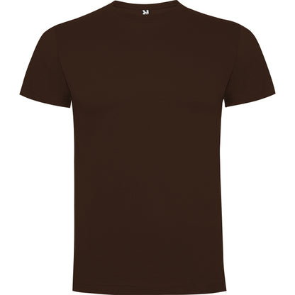 Camiseta manga corta DOGO PREMIUM en color chocolate, personalización a medida en Gráficas Hugo