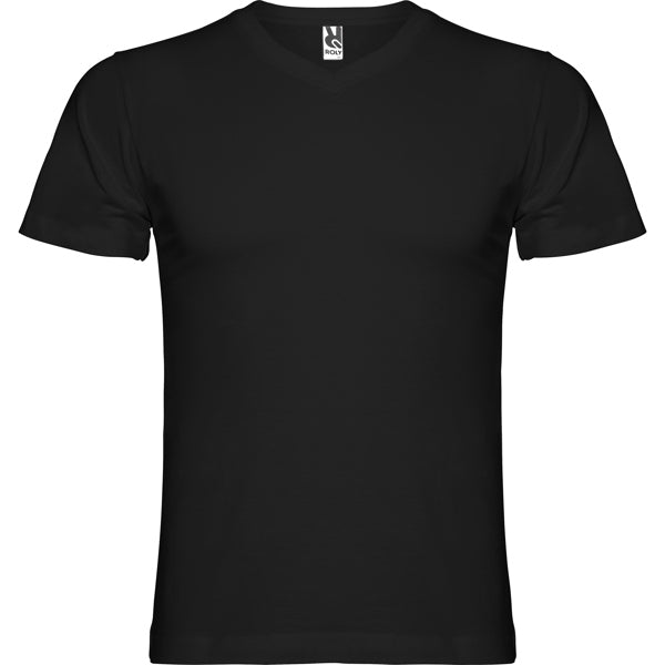 Camiseta manga corta SAMOYEDO personalizable online — negro, taller en Madrid