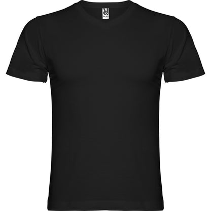 Camiseta manga corta SAMOYEDO personalizable online — negro, taller en Madrid