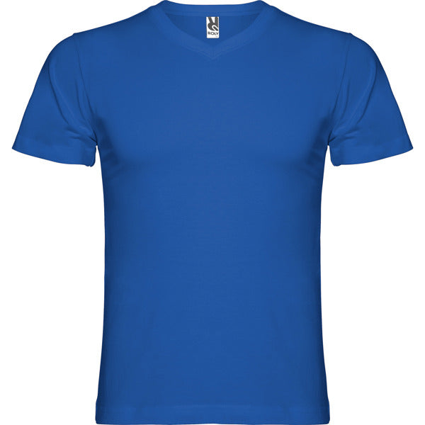 Camiseta manga corta SAMOYEDO en color royal para personalizar con tu logo, nombre o foto