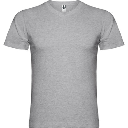 Camiseta manga corta SAMOYEDO personalizable online — gris vigore, taller en Madrid