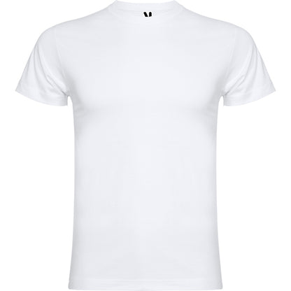 Camiseta manga corta BRACO en color blanco para personalizar con tu logo, nombre o foto