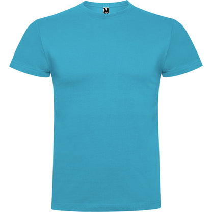 Camiseta manga corta BRACO en color turquesa para personalizar con tu logo, nombre o foto