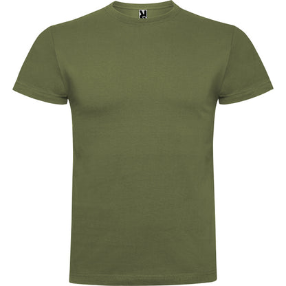 Camiseta manga corta BRACO en color verde militar, personalización a medida en Crea41