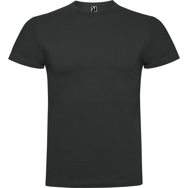 Camiseta manga corta BRACO en color plomo oscuro, personalización a medida en Crea41