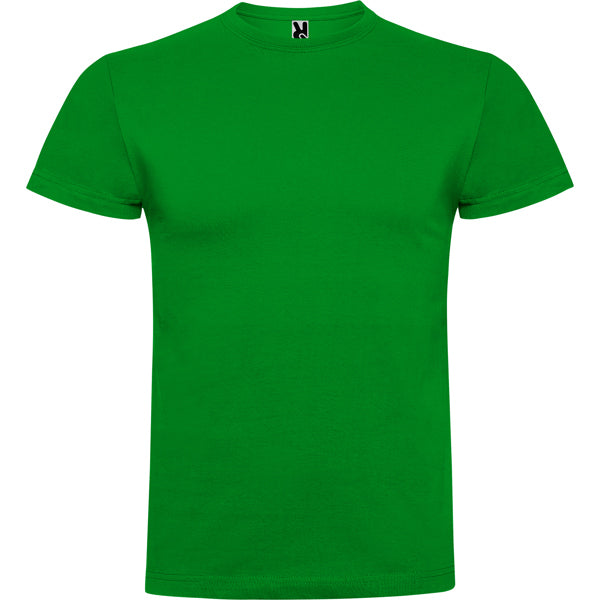 Camiseta manga corta BRACO en color verde grass — estampación y bordado de tu diseño
