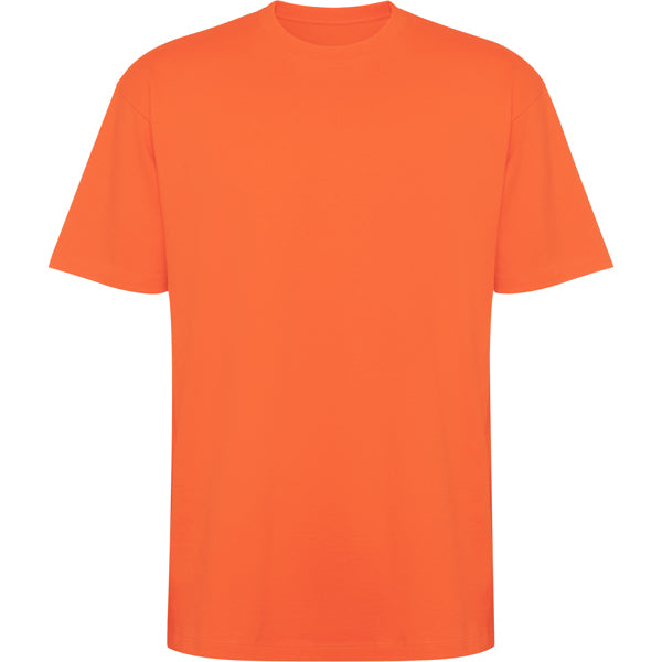Camiseta manga corta BULL personalizable online — coral, taller en Madrid