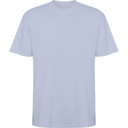 Camiseta manga corta BULL en color azul zen — estampación y bordado de tu diseño