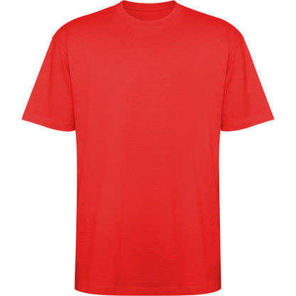 Camiseta manga corta BULL en color rojo — estampación y bordado de tu diseño