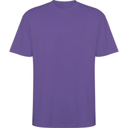 Camiseta manga corta BULL en color iris purpura para personalizar con tu logo, nombre o foto