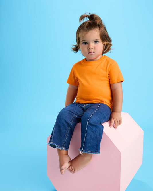 Camiseta manga corta BABY para personalizar con tu logo, nombre o foto