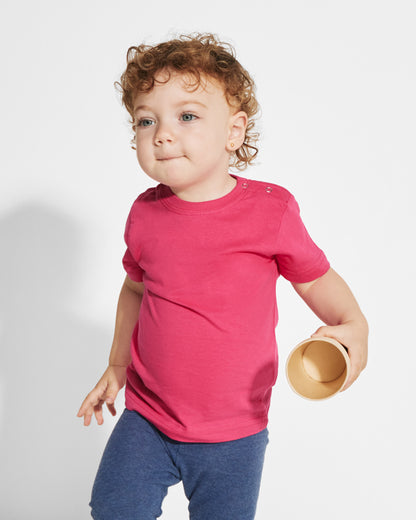 Camiseta manga corta BABY personalizable online, taller en Madrid