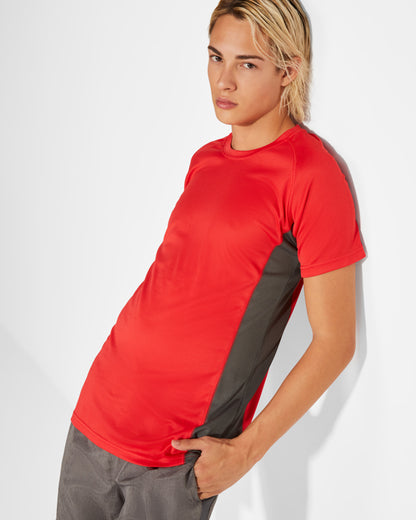Camiseta técnica SHANGHAI personalizable online, taller en Madrid