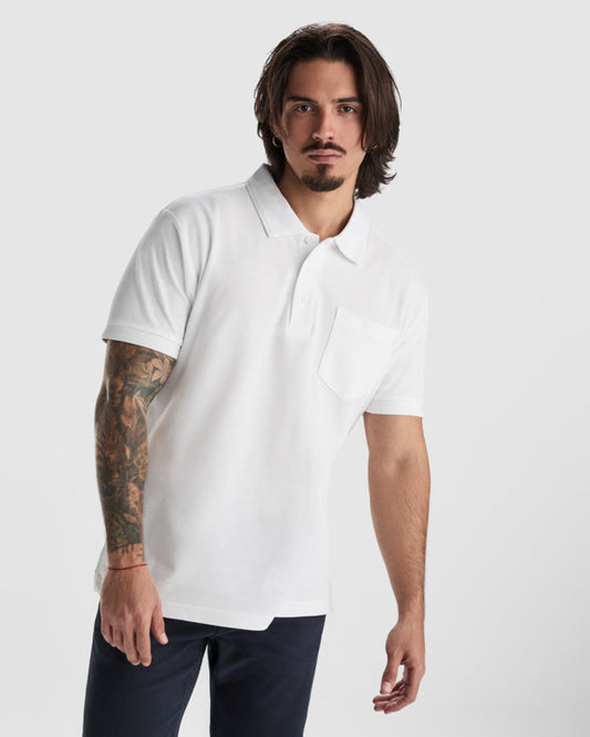 Polo manga corta CENTAURO PREMIUM para personalizar con tu logo, nombre o foto