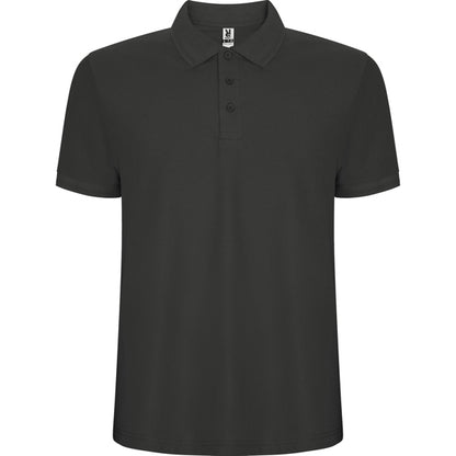 Polo manga corta PEGASO PREMIUM personalizable online — plomo oscuro, taller en Madrid