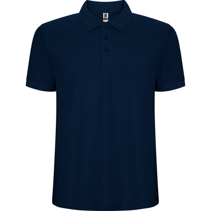 Polo manga corta PEGASO PREMIUM en color marino para personalizar con tu logo, nombre o foto