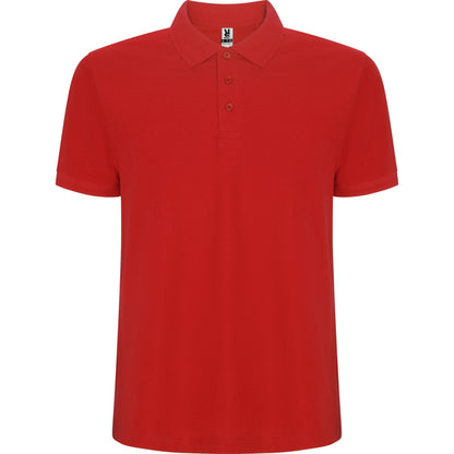 Polo manga corta PEGASO PREMIUM personalizable online — rojo, taller en Madrid