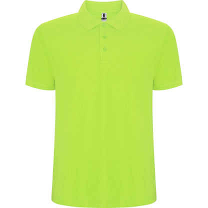 Polo manga corta PEGASO PREMIUM en color verde mantis para personalizar con tu logo, nombre o foto