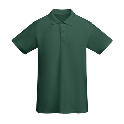 Polo manga corta PRINCE personalizable online — verde botella, taller en Madrid