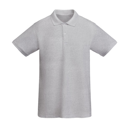 Polo manga corta PRINCE en color gris vigore para personalizar con tu logo, nombre o foto