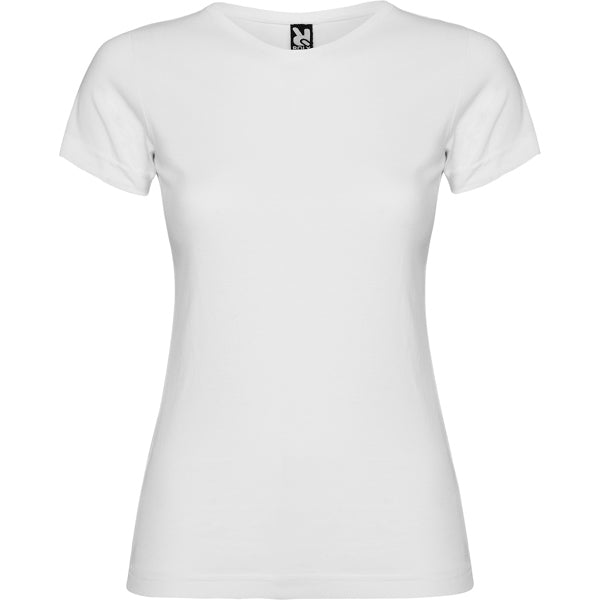 Camiseta manga corta JAMAICA en color blanco, personalización a medida en Crea41