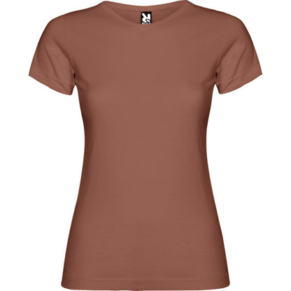 Camiseta manga corta JAMAICA en color teja, personalización a medida en Crea41