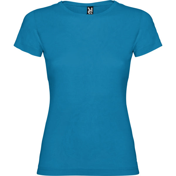 Camiseta manga corta JAMAICA personalizable online — azul profundo, taller en Madrid