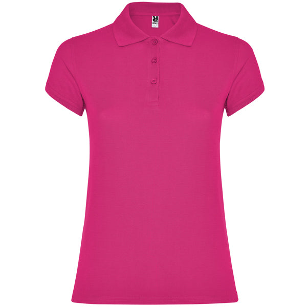 Polo manga corta STAR WOMAN personalizable online — roseton, taller en Madrid