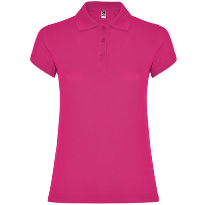 Polo manga corta STAR WOMAN personalizable online — roseton, taller en Madrid