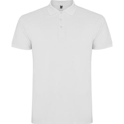 Polo manga corta STAR — estampación y bordado de tu diseño